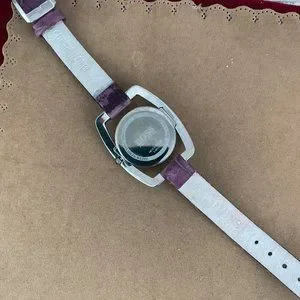 Vintage Hugo Boss Watch Sculptured Modern Styling Purple Dial and 8 inch Strap Hugo Boss | Accessories | Vintage Hugo Boss Watch Sculptured  main image 2